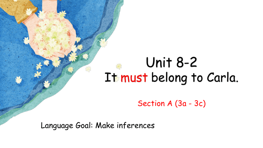 【培优课堂】U8-Period 2 SectionA (3a - 3c) (课件)人教九年级Unit8 It must belong to Carla
