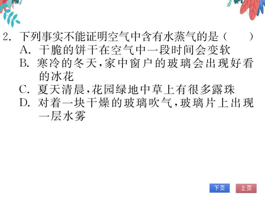 【人教版】化学九年级上册 第一单元 课题2 化学是一门以实验为基础的科学 第2课时 习题课件