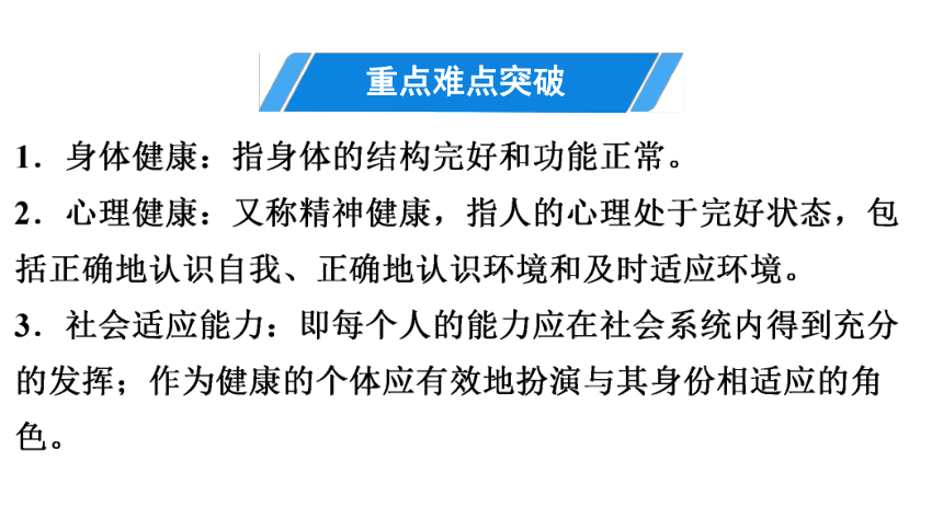 8.3.1 评价自己的健康状况 课件(共23张PPT)2023年春人教版八年级生物下册