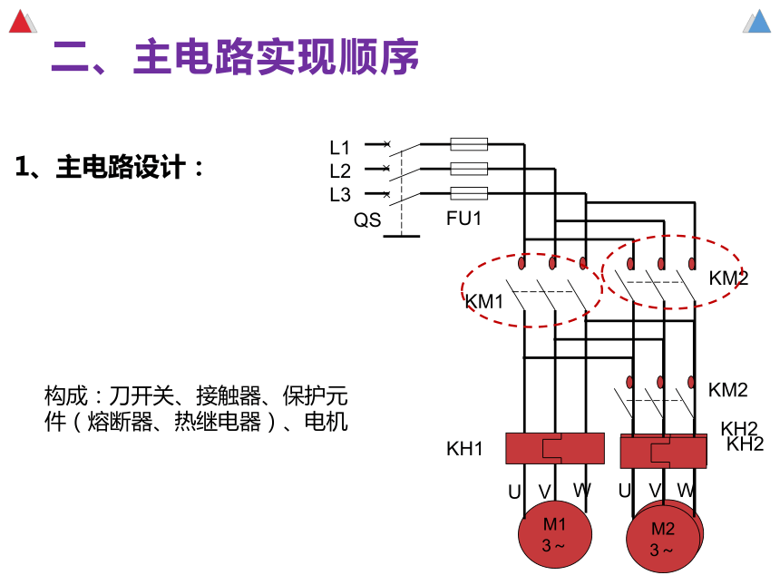 1.4顺序控制电路的设计 课件(共35张PPT)-《电气控制线路安装与检修》同步教学（高教版）