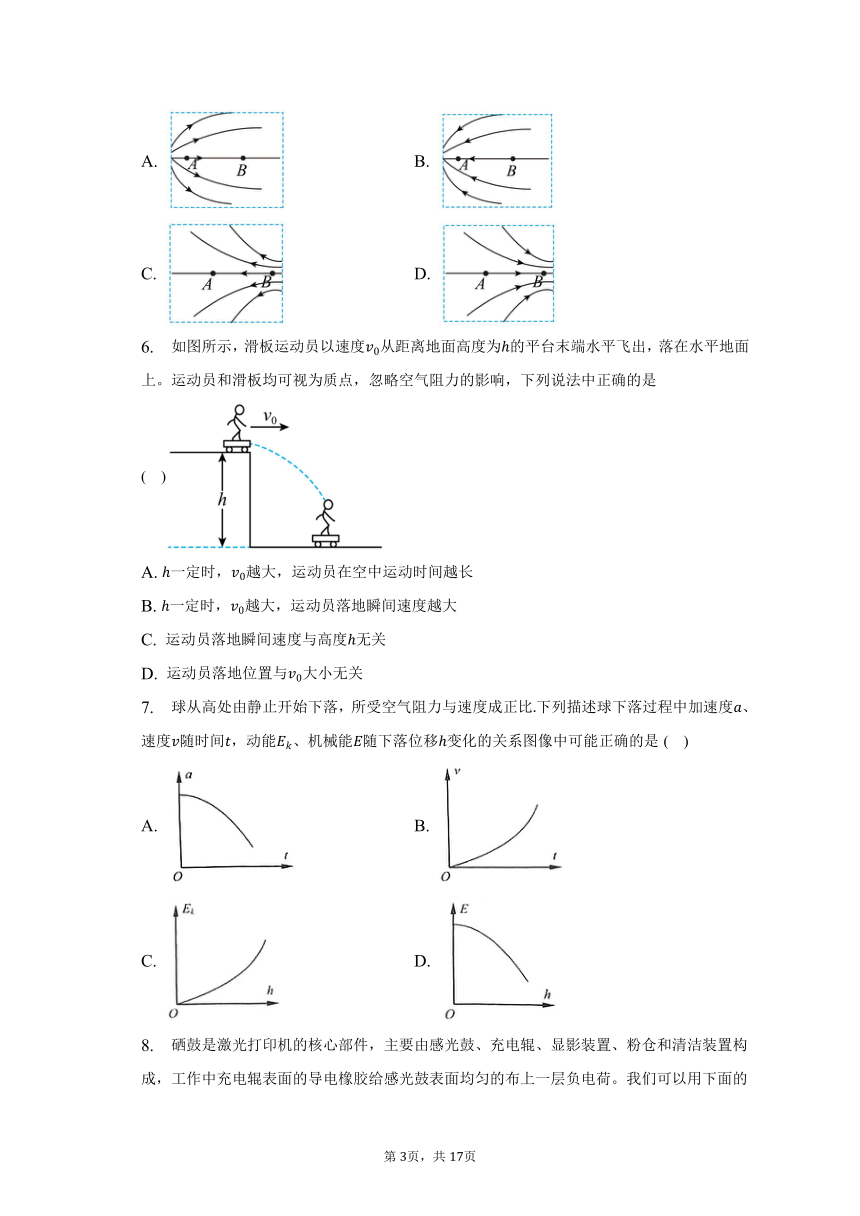 2022-2023学年江苏省南通校盟高一（下）期中测试物理试卷（含解析）