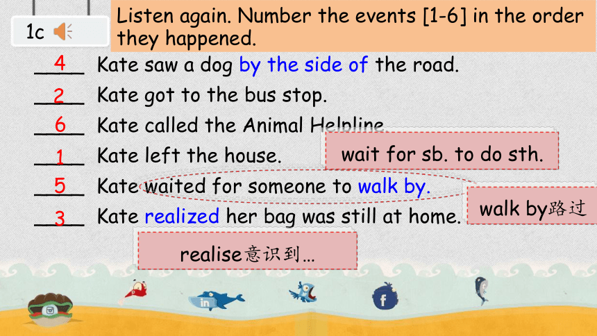 Unit 5 What were you doing when the rainstorm came? Section B listening +writing课件