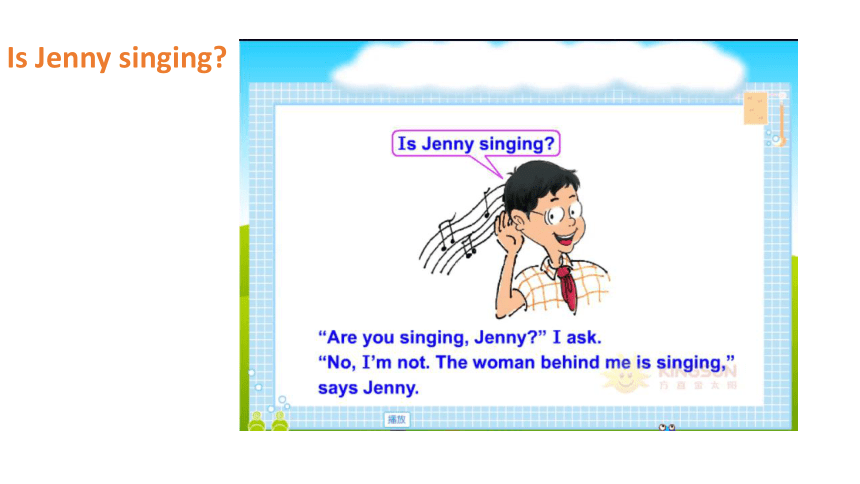 Unit 1 Lesson3 Who Is Singing课件（40张PPT)
