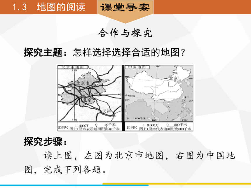 人教版七年级上册地理 1.3　地图的阅读 课件（42张PPT）