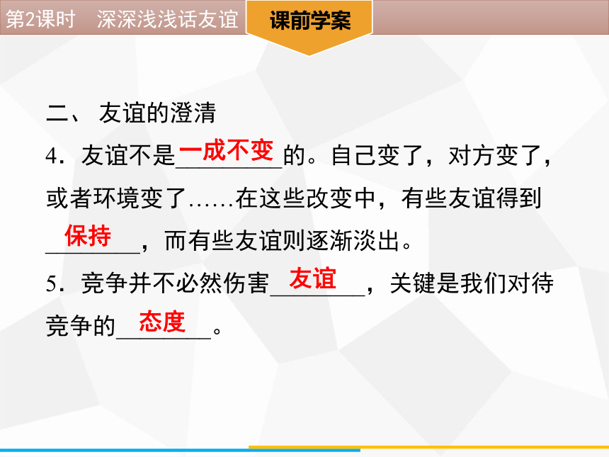 4.2 深深浅浅话友谊   导学课件(44张ppt)