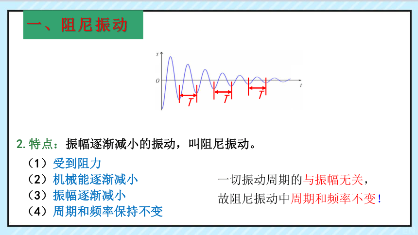 2.6受迫振动共振课件(共40张PPT)人教版（2019）选择性必修第一册第二章 机械振动