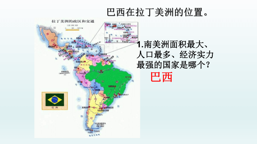 2022年高中区域地理巴西（60张PPT）