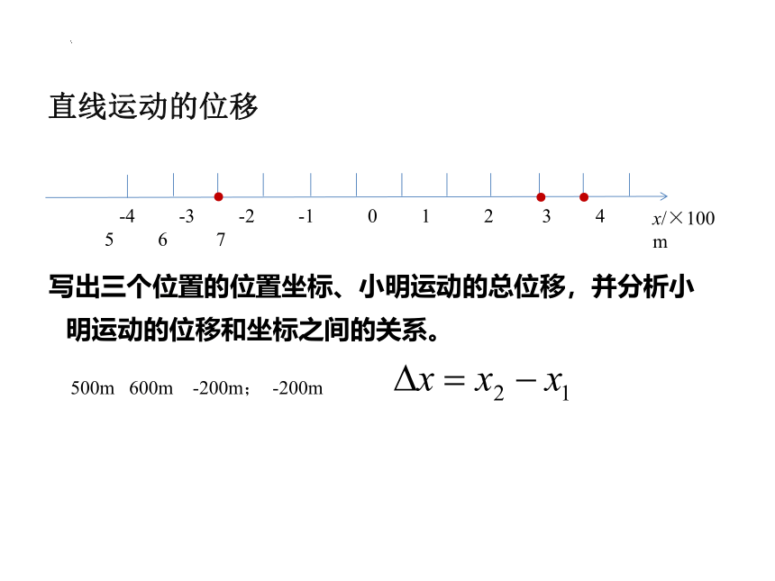 1.2时间位移课件 (共19张PPT) 高一上学期物理人教版（2019）必修第一册