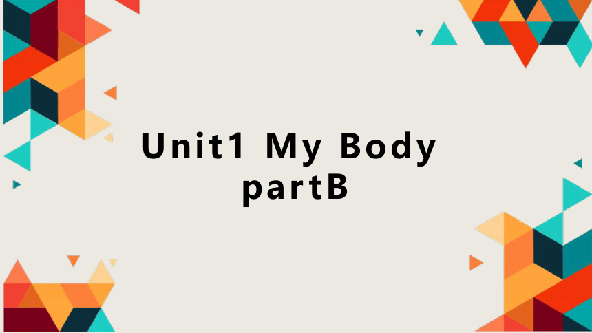 Unit1 My Body PartB 课件(共13张PPT)