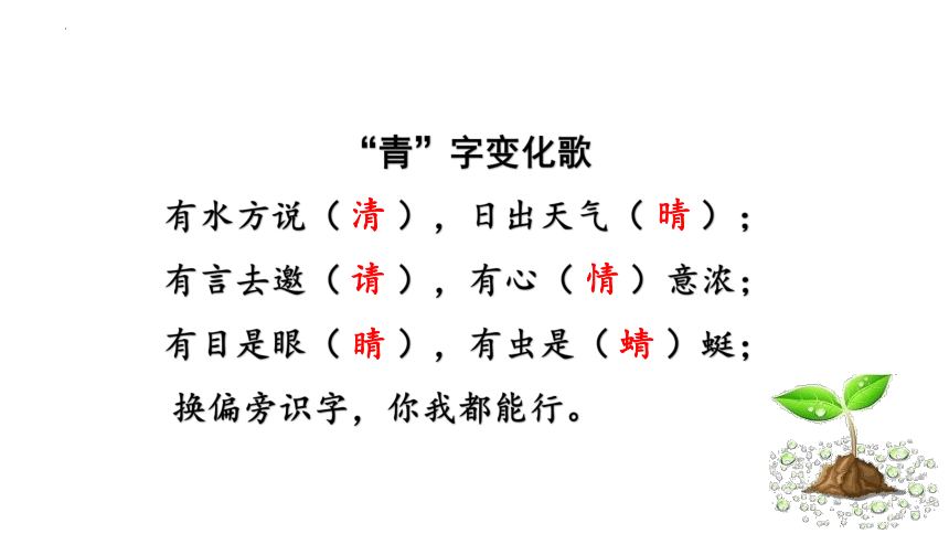 3 小青蛙 课件 第二课时(共11张PPT)