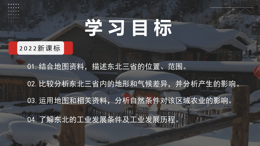 6.2“白山黑水”——东北三省 课件(共43张PPT)八年级地理下册人教版