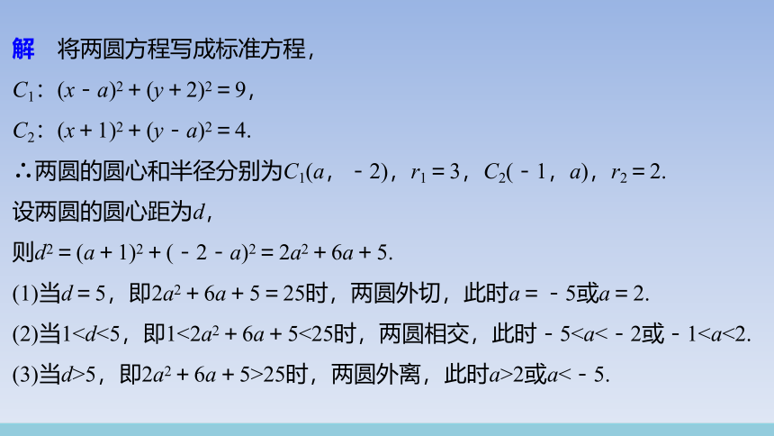 人教A版（2019）高中数学选择性必修第一册 2.5.2_圆与圆的位置关系_课件(共27张PPT)