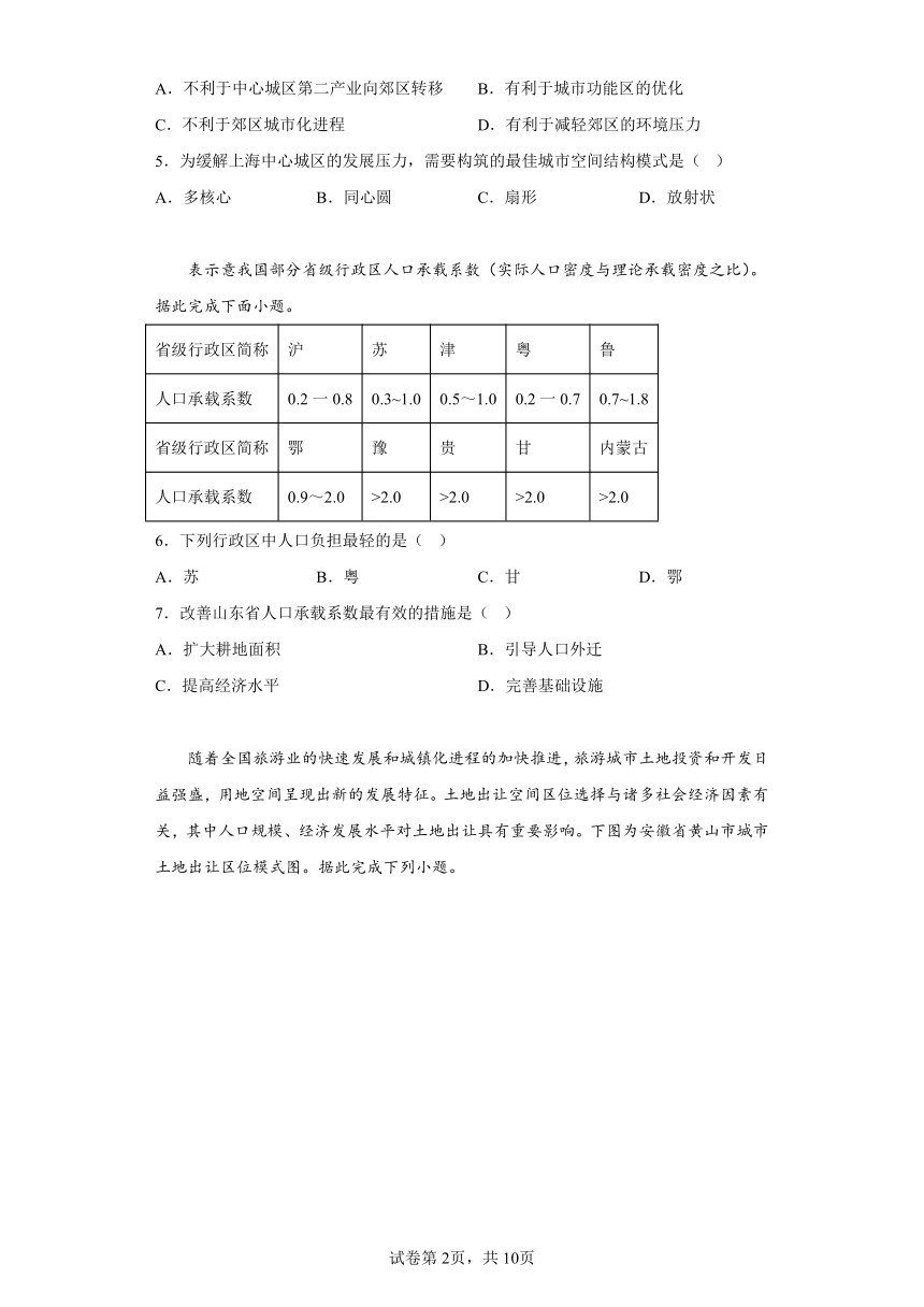 山东省菏泽市五校联盟2022-2023学年高一下学期期中考试地理试题（含解析）