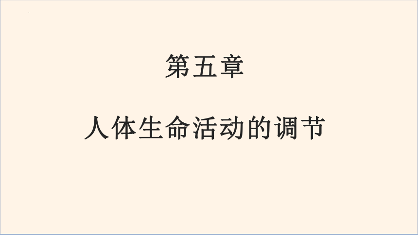 3.5人体生命活动的调节 复习课件(共62张PPT)2022-2023学年济南版生物七年级下册