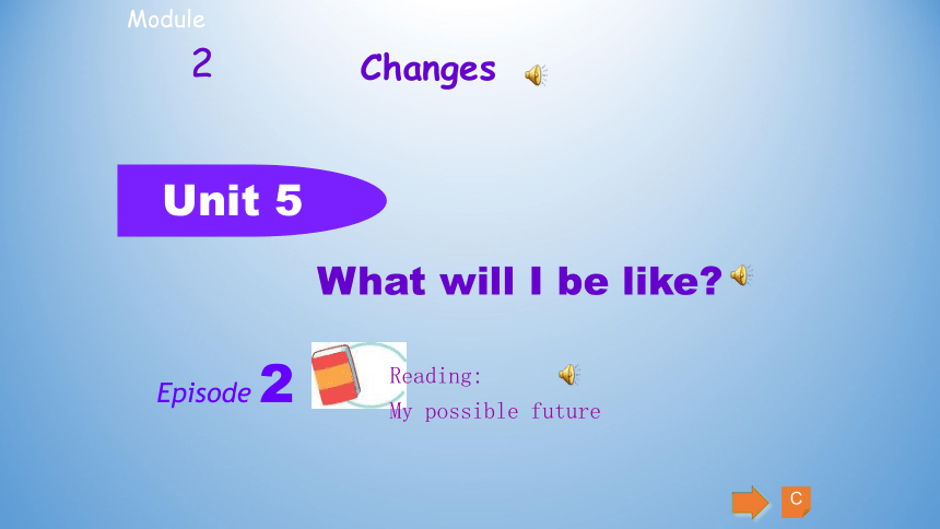 牛津上海版六年级英语下册Unit5 What will I be like?- period2课件+嵌入音频(共19张PPT)