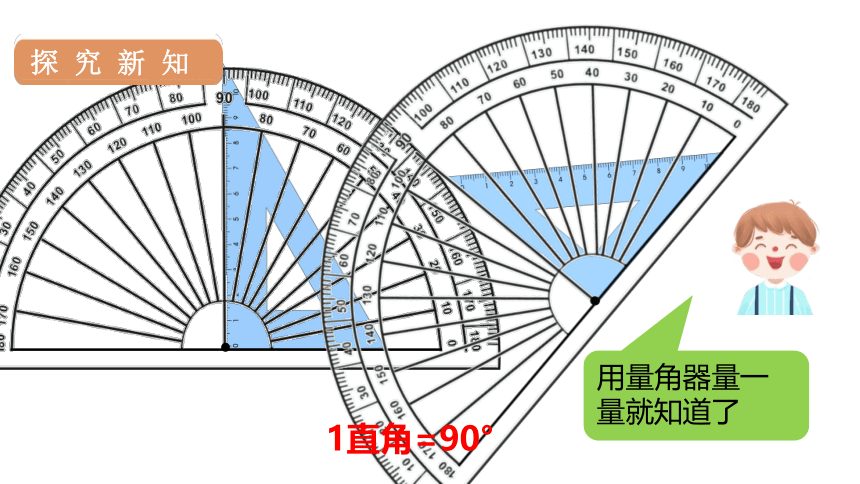 人教版 四年级数学上册3.3角的分类课件（19张PPT)