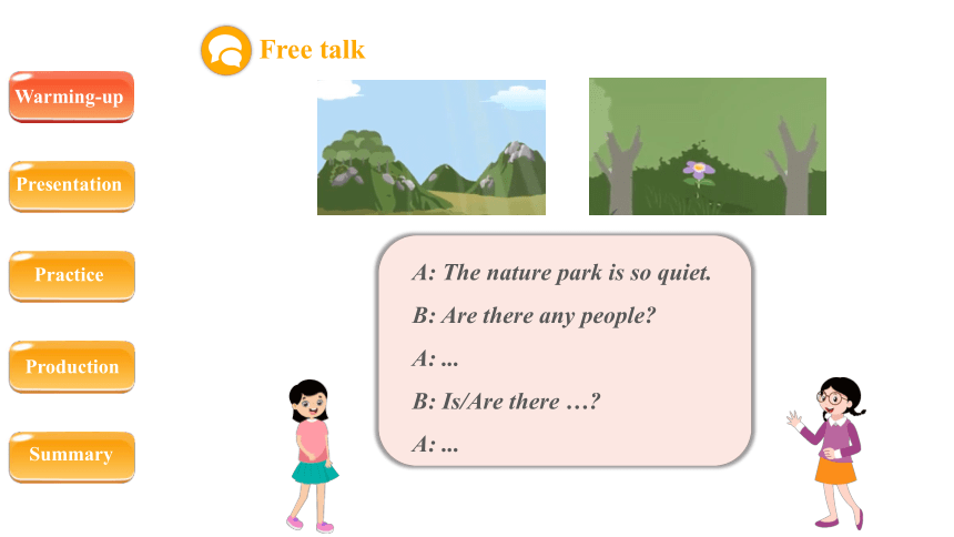 Unit 6 In a nature park B Let’s learn课件(共24张PPT)