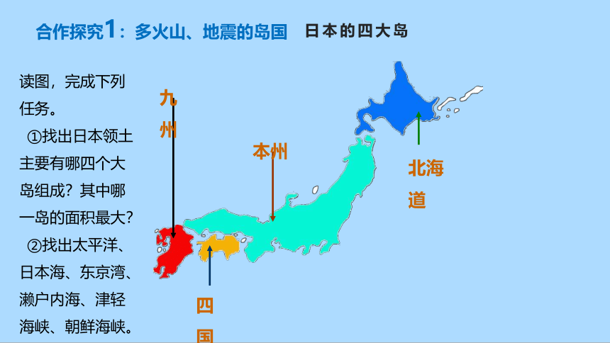 人教版地理七年级下册7.1日本课件(共39张PPT)