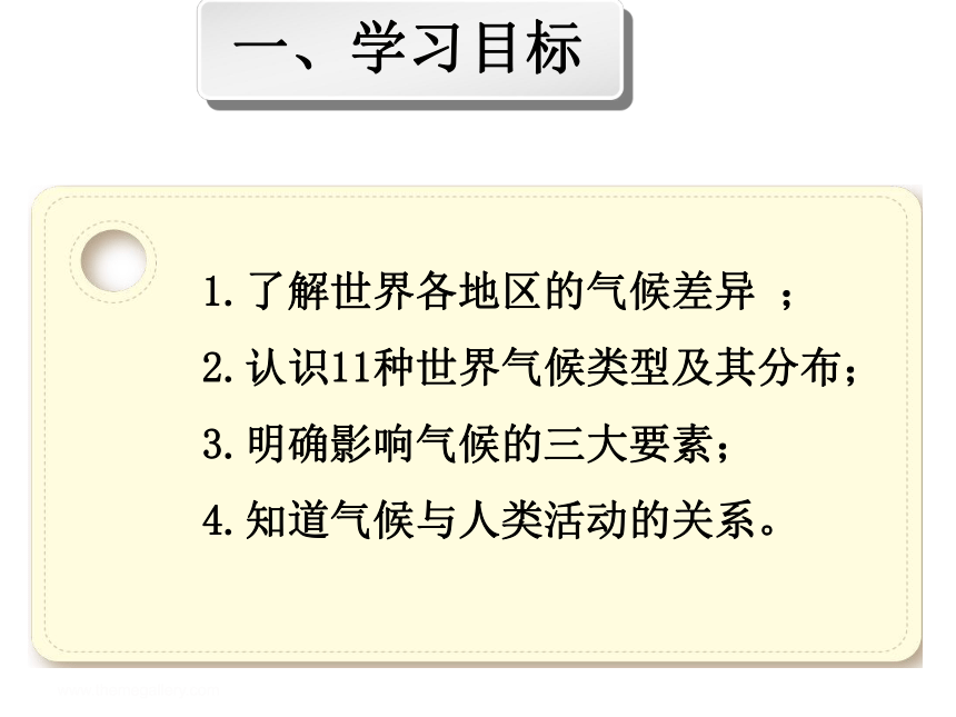 2021-2022学年七年级上册人教版地理教学课件  第三章 第四节  世界的气候（共47张PPT）