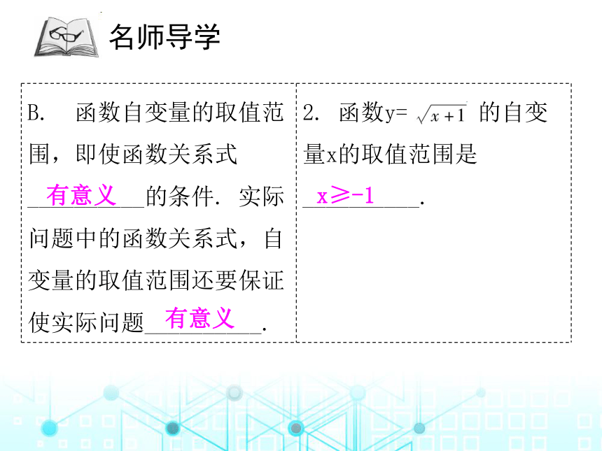 北师大版数学八年级上册4.1  函数课件（23张PPT）