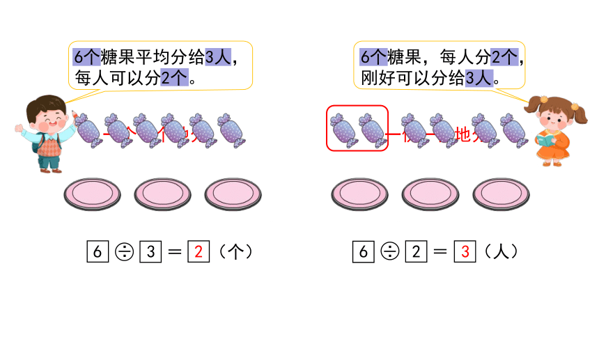 人教版数学二年级下册2表内除法（一）整理和复习课件（30张PPT)