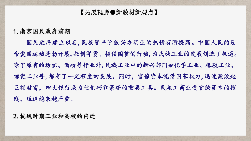 2021年湖南省岳阳市高考历史备考冲刺：近代经济结构的变动与民族资本主义的发展 复习课件（15张）