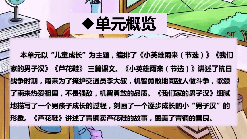 2022-2023学年四年级下册语文期末备考 第六单元总复习 课件(共46张PPT)