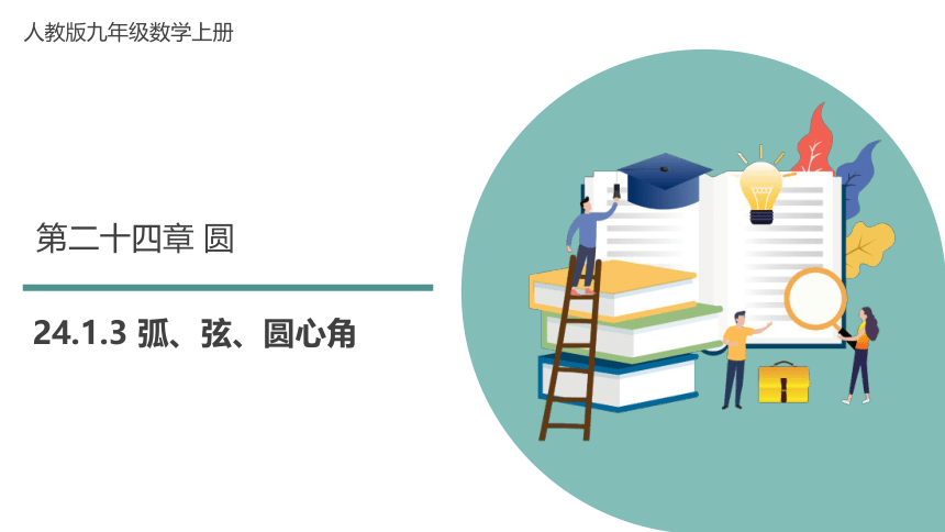 24.1.3 弧、弦、圆心角 课件（共17张PPT）