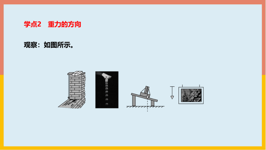 北师大版物理八年级下册7_3重力 学案课件(共24张PPT)