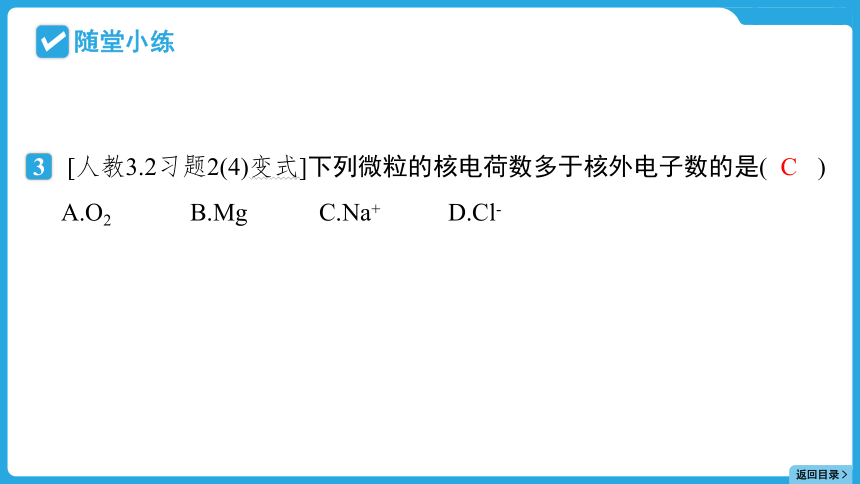 2024年贵州省中考化学一轮复习主题二 专题六构成物质的微粒课件(共22张PPT)