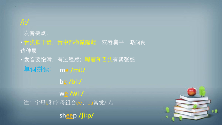 全国通用版 小升初专题复习 小学英语国际音标课件2--前元音（共15张PPT）