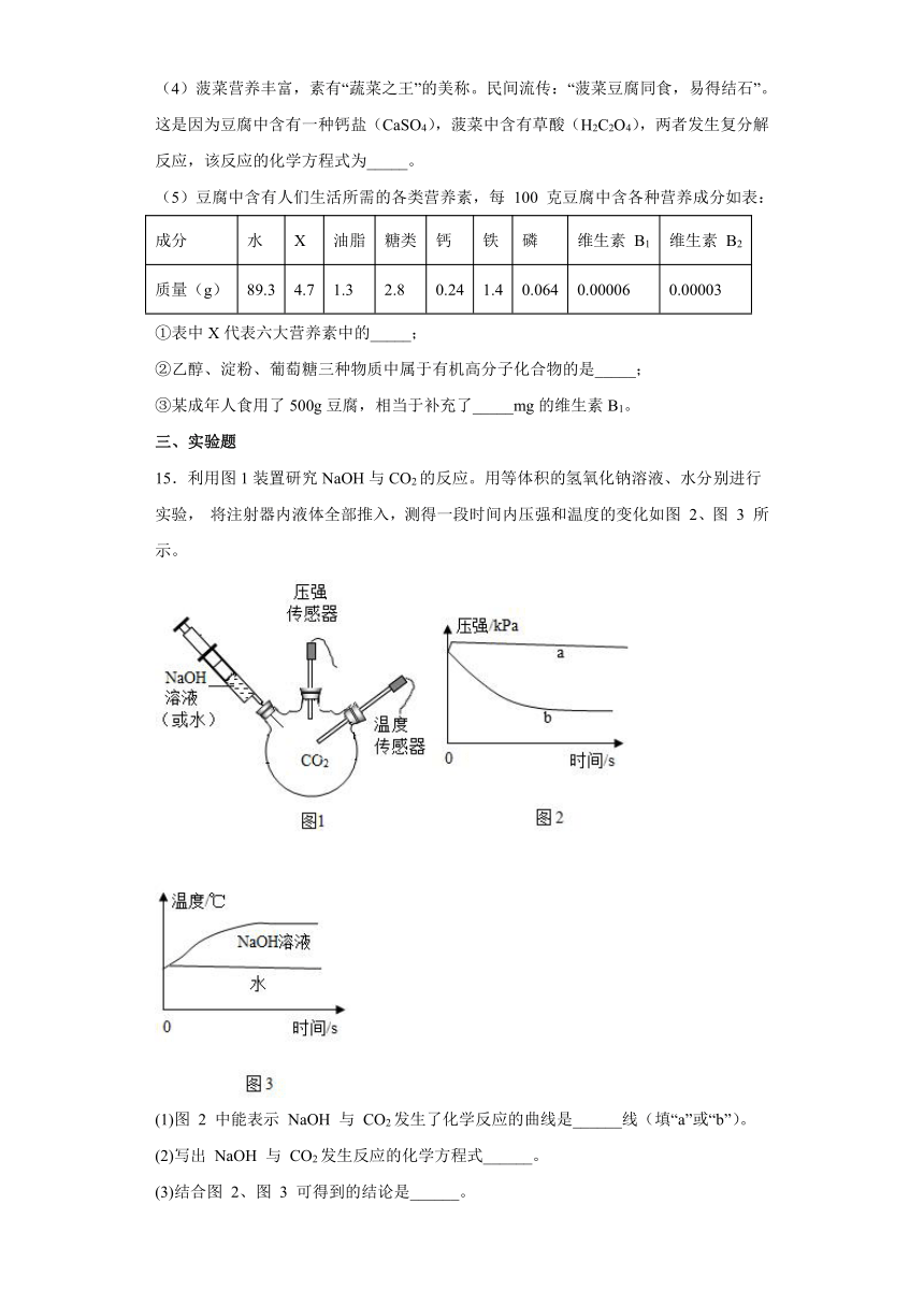 2.4 酸碱中和反应 同步练习—2022-2023学年九年级化学鲁教版（五四制）全一册(word版含解析）