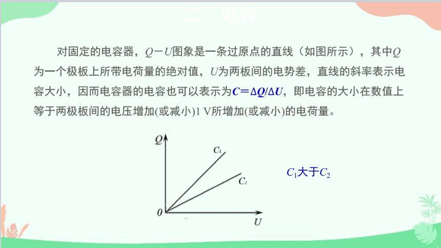 人教版（2019）必修第三册 第十章第4节 电容器的电容课件(共25张PPT)