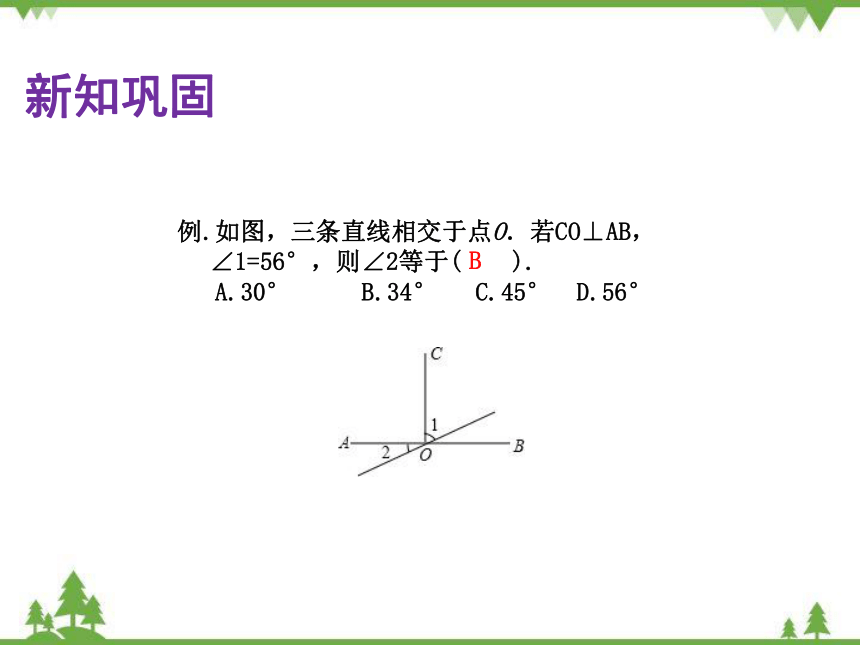 北师大版数学七年级下册 2.1.2 垂直课件(共25张PPT)