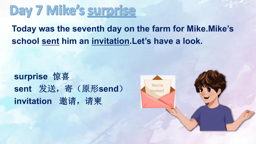 Recycle Mike's happy days Day 7 课件(共14张PPT)