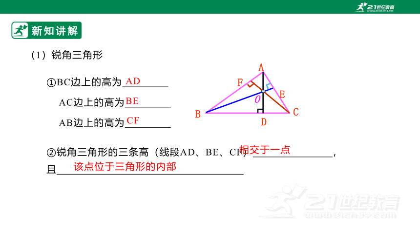 11.1.2 三角形的高、中线与角平分线 课件（38页PPT）