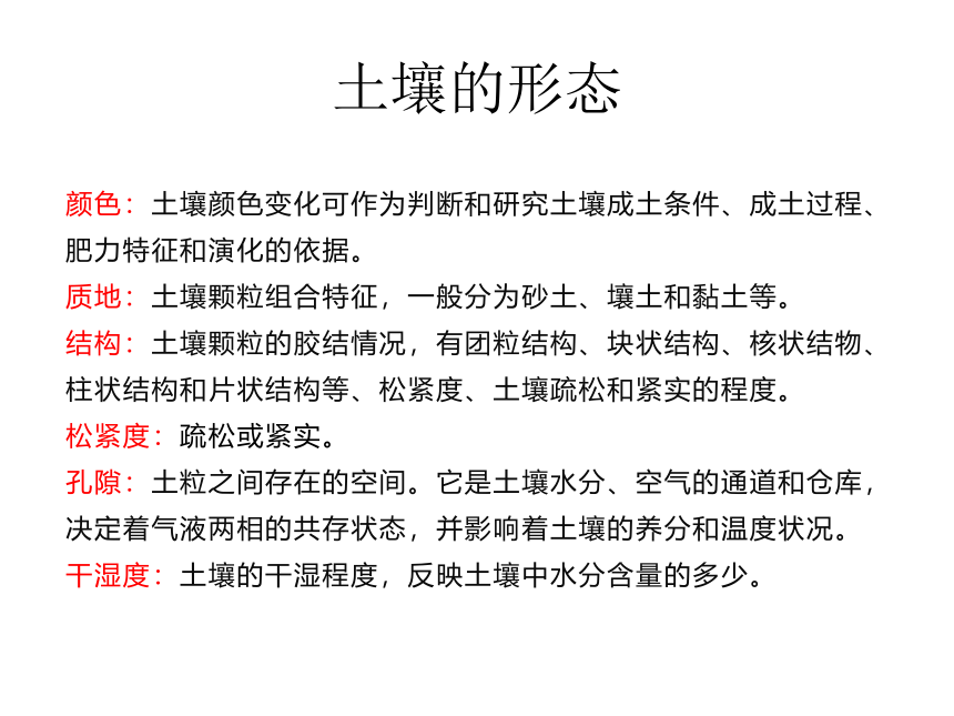 2.6土壤的主要形成因素课件(共19张PPT)