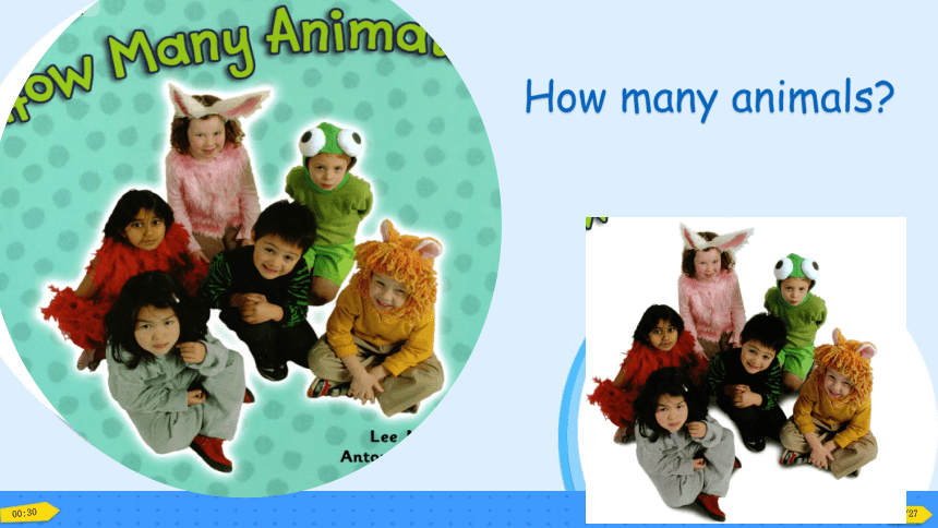 外研版（一年级起点）绘本How many animals？课件(共33张PPT)