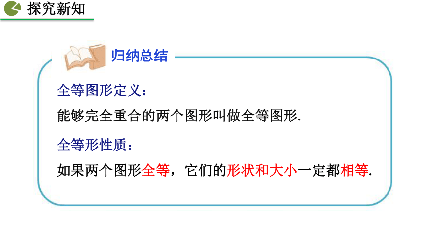 2020--2021学年 七年级数学北师大版下册4.2 图形的全等  课件（30张）