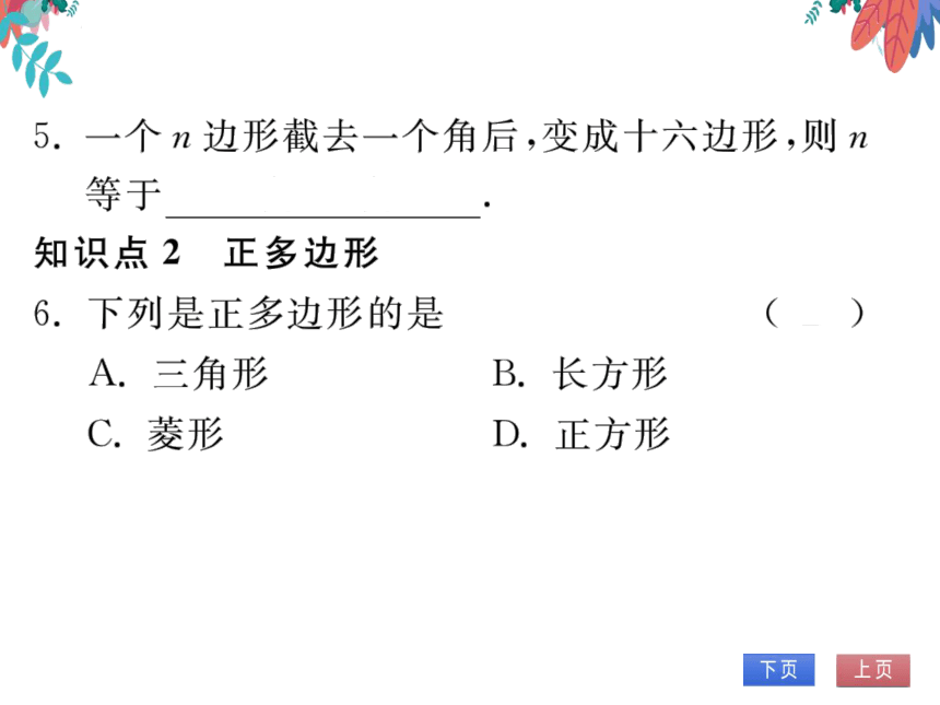 11.3.1多边形　习题课件