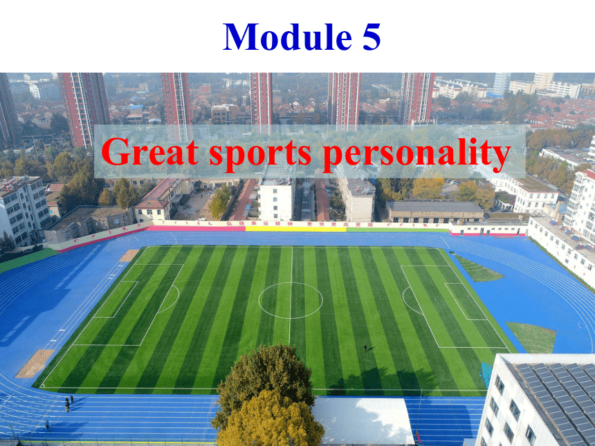 外研版  必修五  Module 5 The Great Sports Personality reading （共26张PPT）