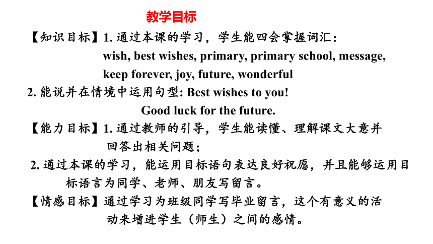 Module9 Unit1 Best wishes to you课件(共20张PPT)