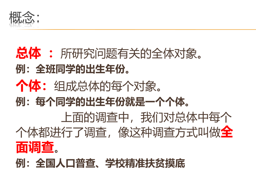 湘教版数学七年级上册 5.1数据的收集与抽样 第1课时课件(共29张PPT)