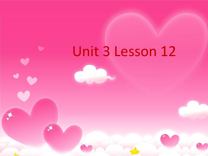 Unit3 I was born on May 23rd Lesson12 课件(共13张PPT)