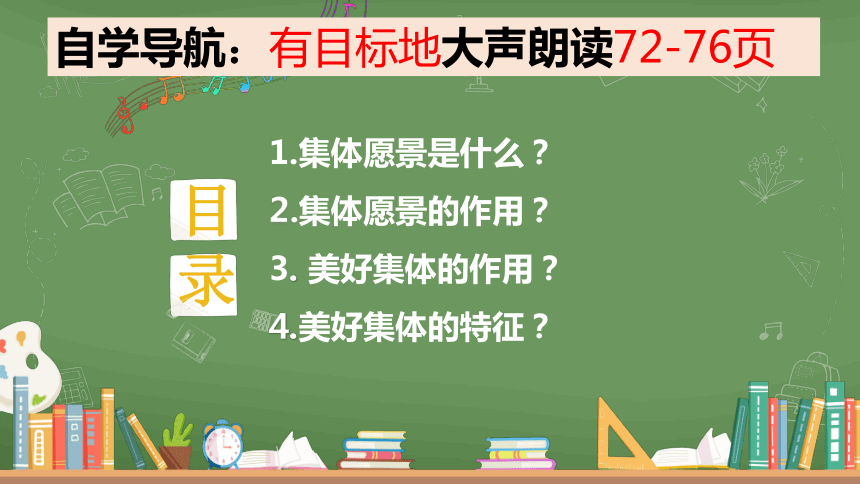 8.1憧憬美好集体 课件(共22张PPT) 统编版道德与法治七年级下册