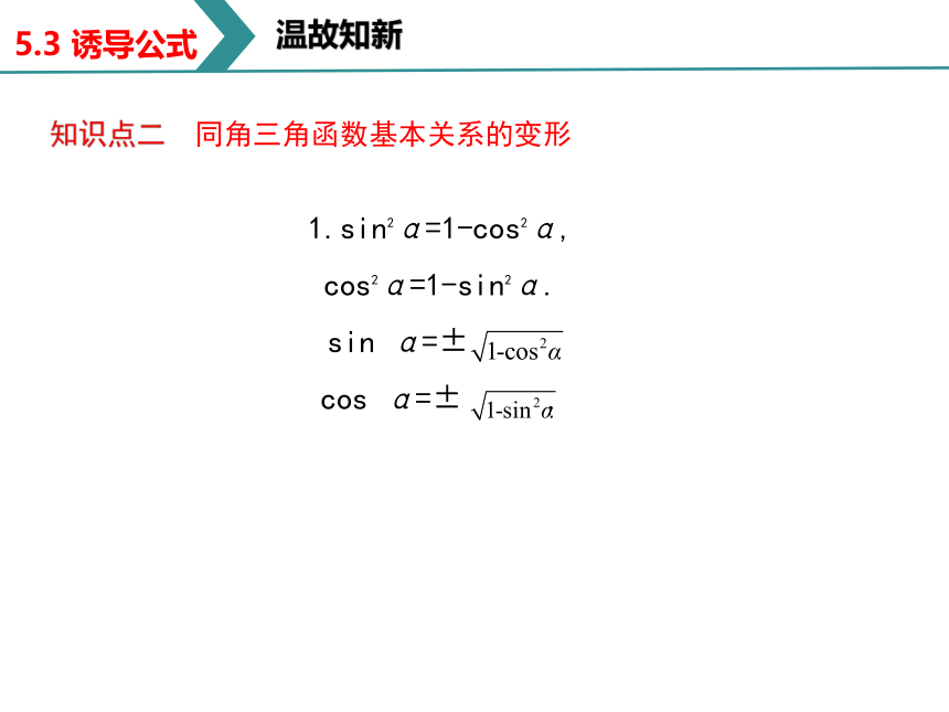 5.3 诱导公式 课件（共29张PPT）