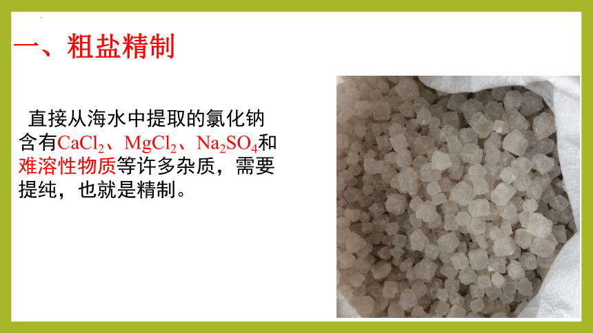 3.3.1 粗盐提纯  从海水中提取溴  课件(共18张PPT)  2022-2023学年高一上学期化学苏教版2019 必修第一册