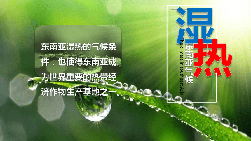 7.2东南亚 课时2-人教版七年级地理下册同步课件（共44张PPT）