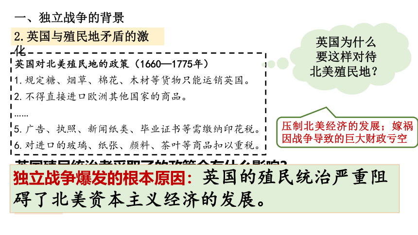 第18课 美国的独立  精品课件