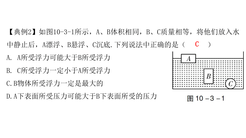 10.3  阿基米德原理 习题课件—2020-2021学年人教版八年级物理下册（26张PPT）